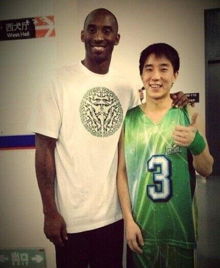 中国明星和nba球星合照 中国明星和NBA球星的合影(7)