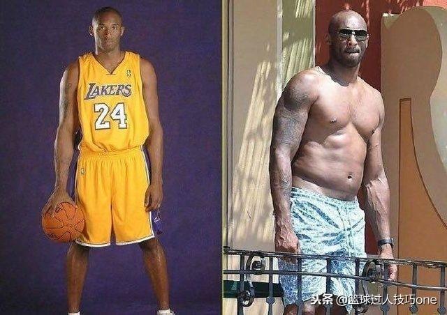 nba球星退役前后对比 NBA球员退役前后身材对比