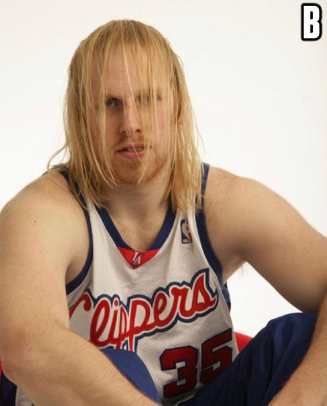 NBA五大最丑长发男 拜纳姆雷人洗剪吹 马刺小将的拖把头成标志(3)