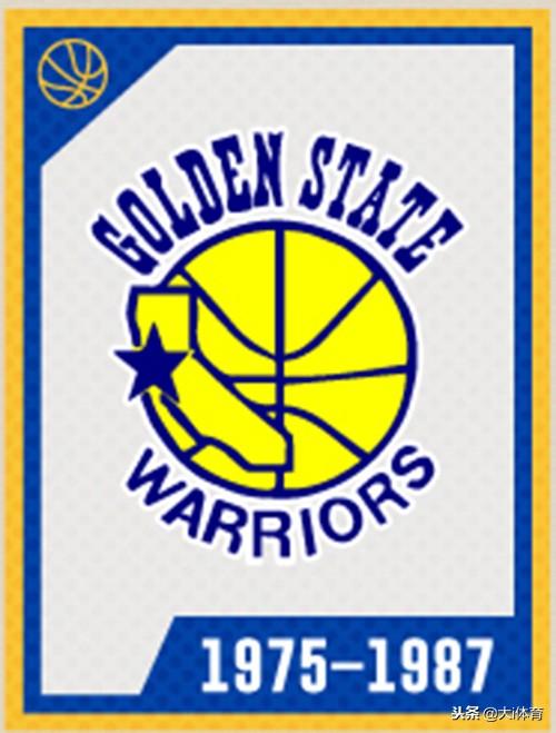 nba勇士队复古logo图 NBA卫冕冠军金州勇士队Logo的历史演变(5)