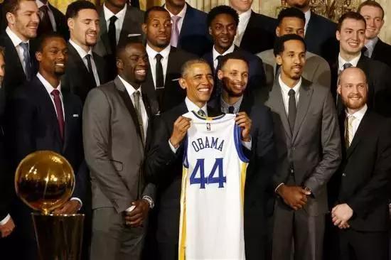 2016年nba总冠军白宫 NBA总冠军白宫照(3)