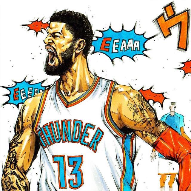nba群星漫画 NBA全明星漫画集(13)
