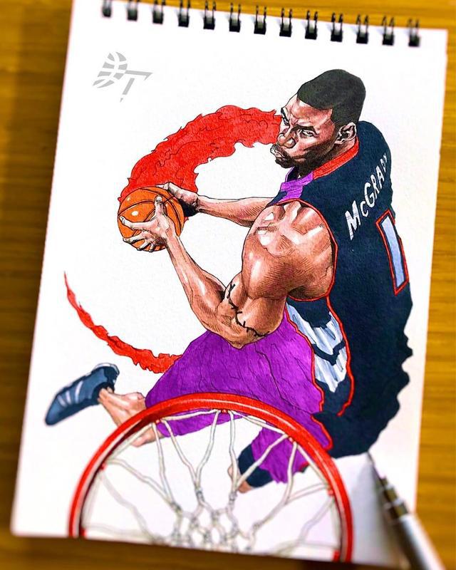 nba群星漫画 NBA全明星漫画集(17)