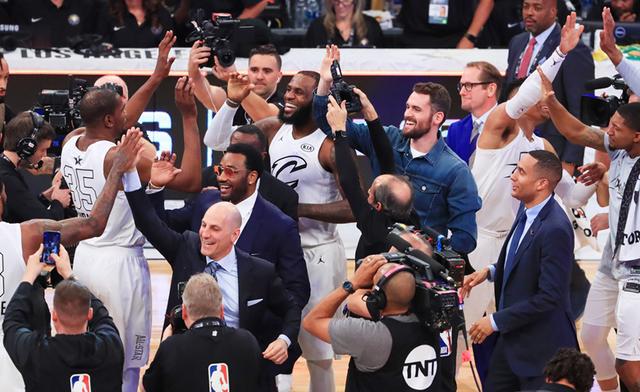 18年nba全明星詹姆斯队 2018年NBA全明星赛“勒布朗队”获胜(4)