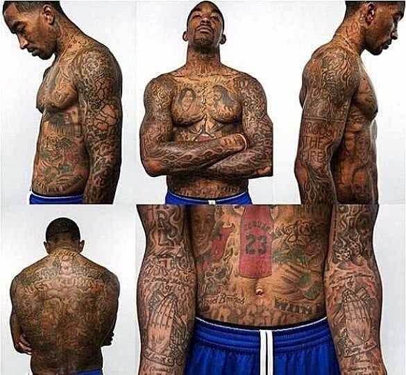 nba纹身最多的球员 NBA纹身最多的5大球星(4)