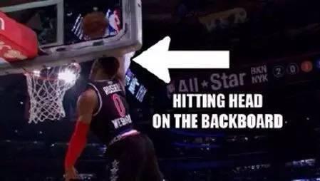 nba有几个头撞篮板 11图看NBA头撞篮板的瞬间(2)
