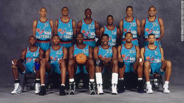 96年nba全明星 的NBA全明星全家福(1)