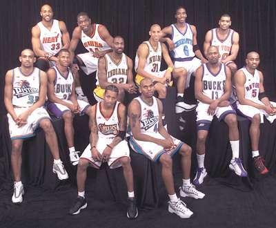 06年nba全明星合影 精心整理的历届NBA全明星球员合影