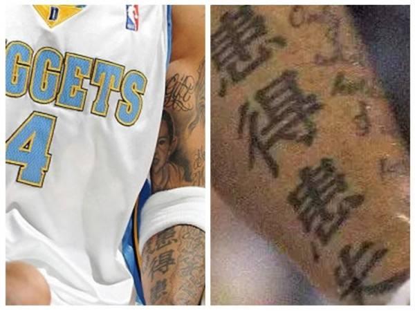 nba纹身忠的是谁 NBA球员纹身背后的意义(7)