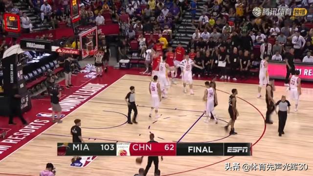 中国张nba首秀 中国队NBA夏季联赛首秀