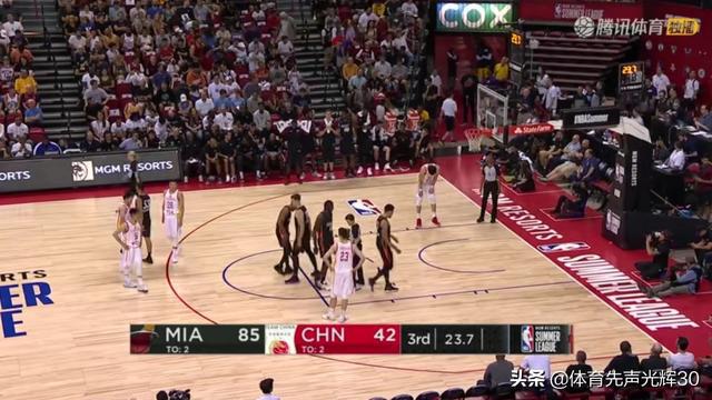 中国张nba首秀 中国队NBA夏季联赛首秀(4)