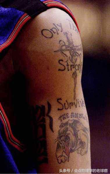 nba十字架纹身 经典的NBA球星纹身(3)