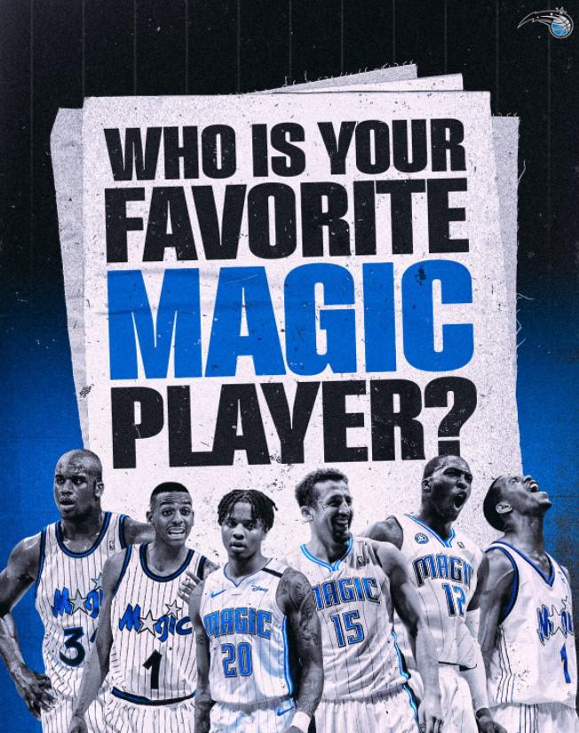 魔术官推提问: 谁是你最爱的魔术球员?(2)