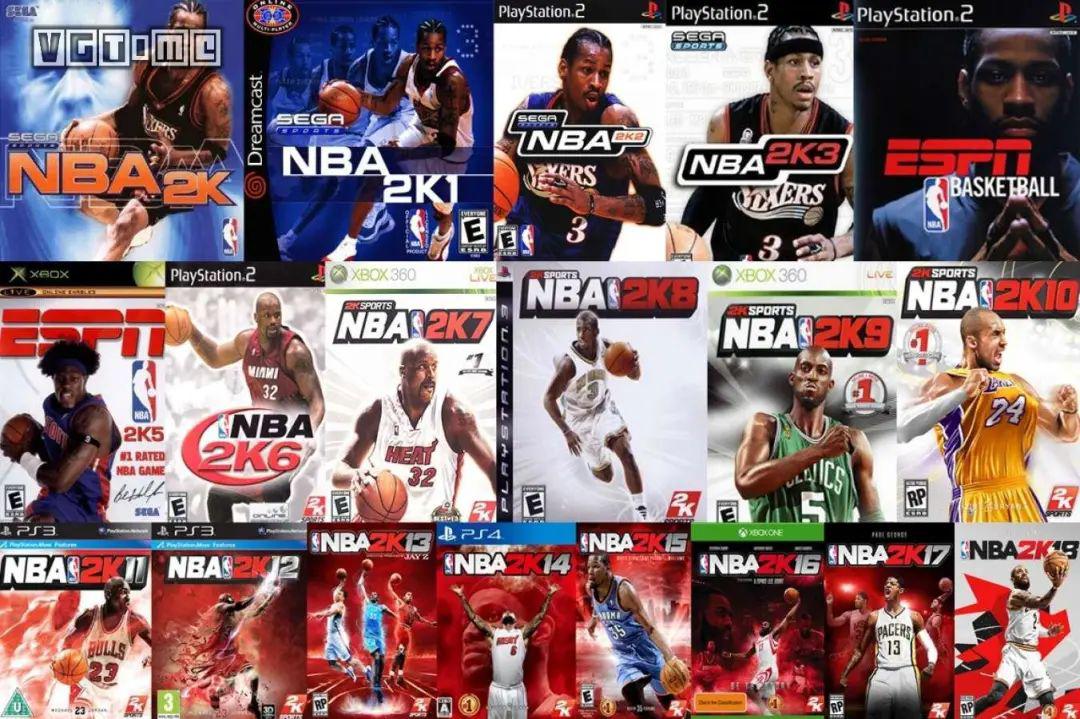 从《NBA 2K》封面球员，看篮球和游戏变迁