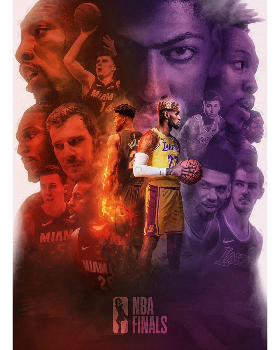 2017nba总决赛宣传画 国内外大神为NBA总决赛制作了哪些酷炫壁纸(2)