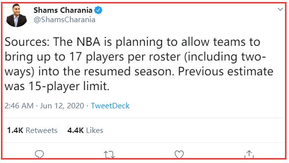 nba球队开扩 NBA允许球队扩充名额(2)