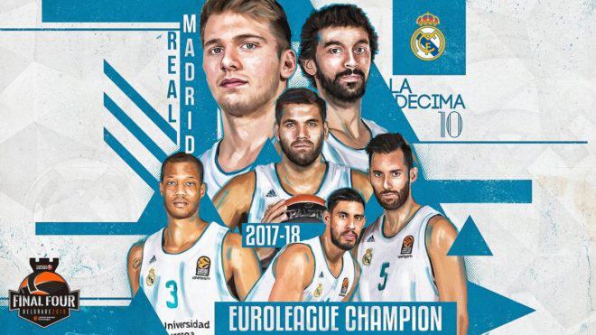 2016年欧冠篮球冠军是谁 皇马男篮第10次问鼎欧冠冠军(1)