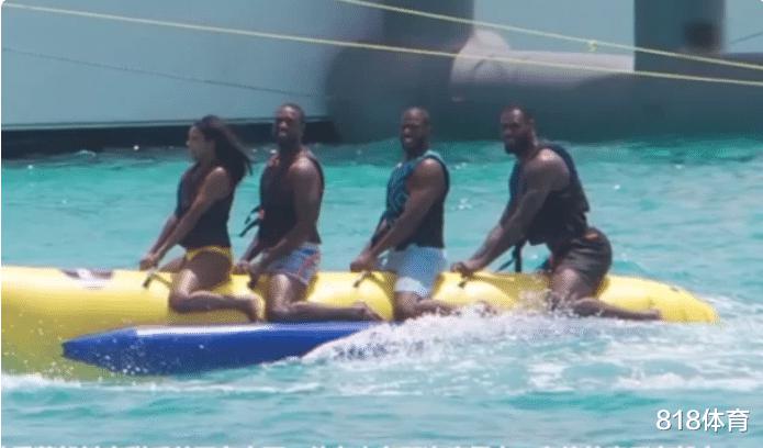 安东尼: 巴哈马度假时我被水流冲走 詹皇像海王一样跳下水救我上船(2)