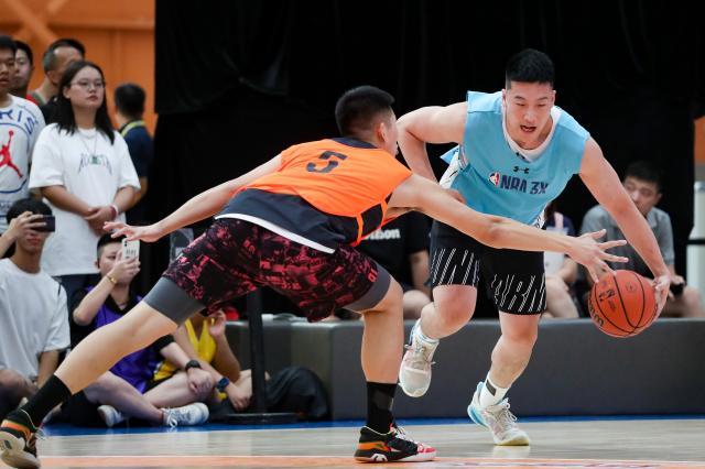 NBA三人篮球挑战赛西安站收官 天九共享捍卫主场(3)