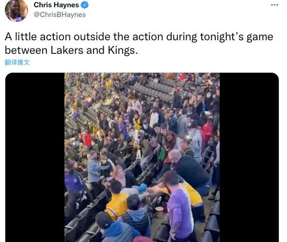 球迷看台打架，球员替补席打架，NBA与CBA同一天爆发冲突事件