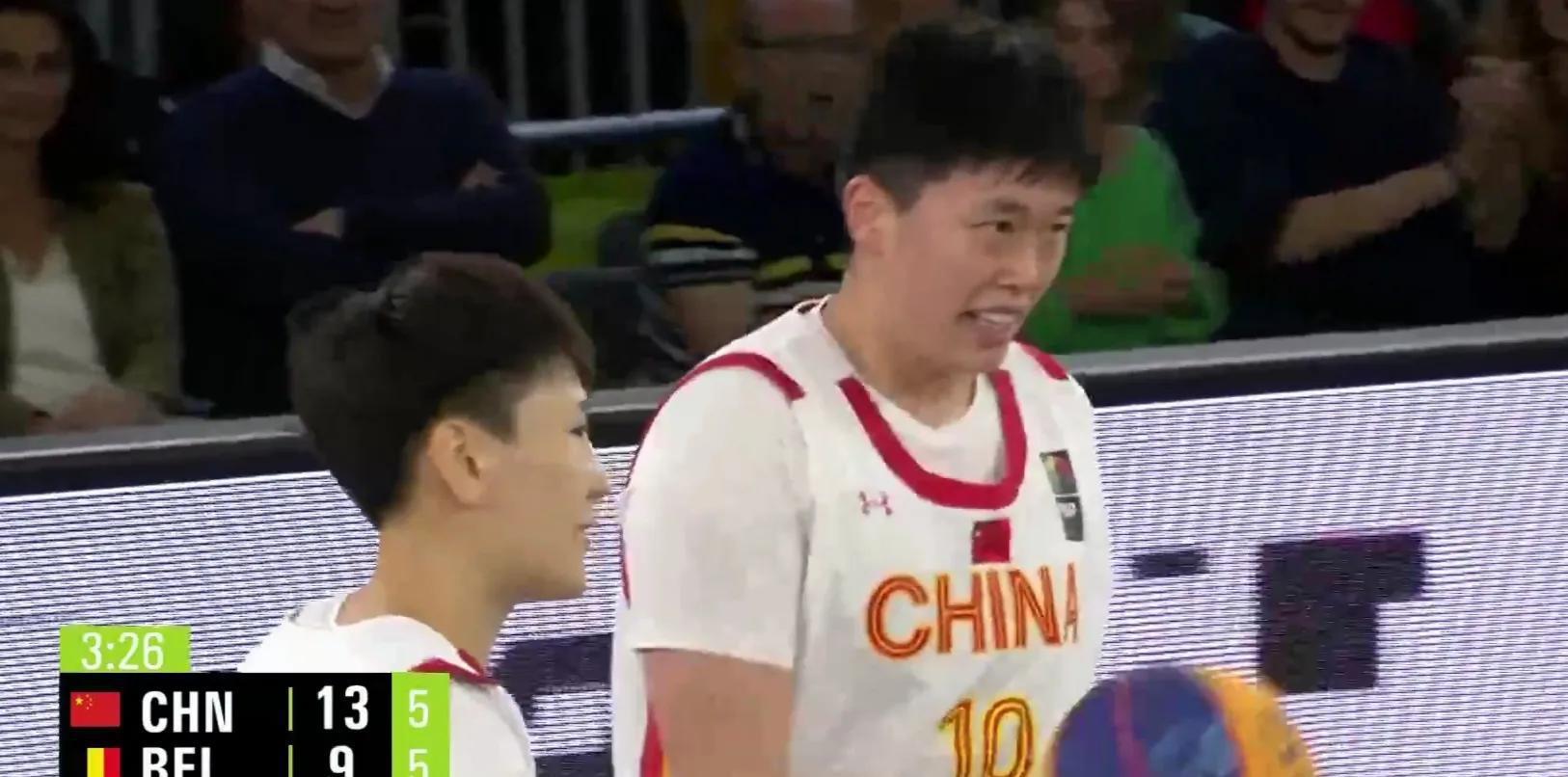 21-13！三人篮球世界杯中国女篮大胜比利时，半决赛对阵法国女篮(4)