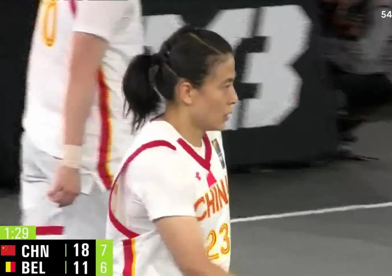 21-13！三人篮球世界杯中国女篮大胜比利时，半决赛对阵法国女篮(5)