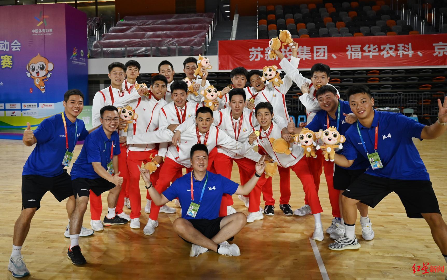 以近40分的优势取胜，成都队勇夺四川省运会男篮甲组金牌的背后是什么？(3)