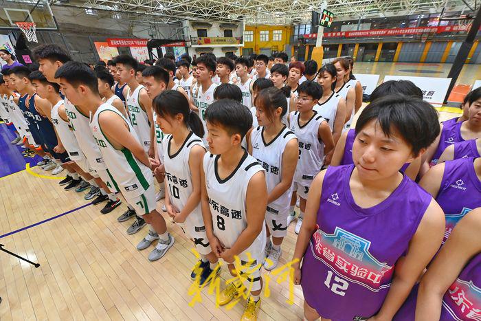 奔跑吧，少年！2023济南市中小学篮球联赛开赛(2)