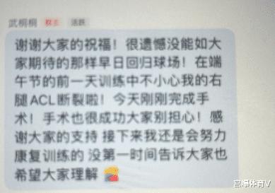 中国女篮正式官宣！武桐桐再次重伤，确定赛季报销(4)