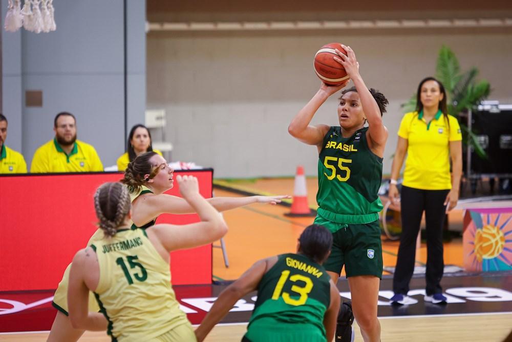 U19女篮世界杯-澳大利亚女篮战胜巴西女篮
 
北京时间7月22日，2023年U(5)