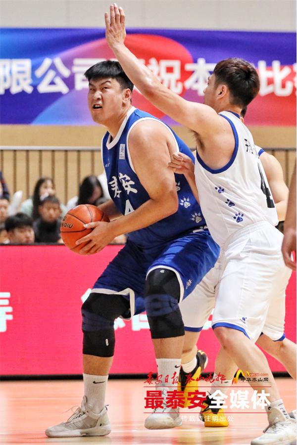 山东省男子篮球联赛常规赛在泰安开幕(9)