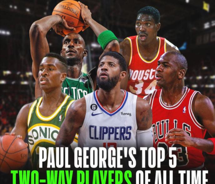 乔治评NBA历史最强阵容，科比詹姆斯均无缘，网友：保底5连冠(7)