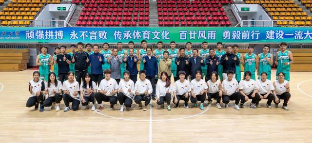 山西大学篮球队参加第26届中国大学生篮球一级联赛出征动员仪式(2)