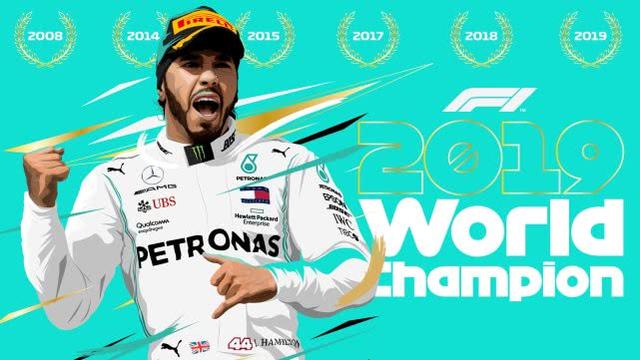 F12019赛季，“六冠王”刘易斯·汉密尔顿个人数据(2)