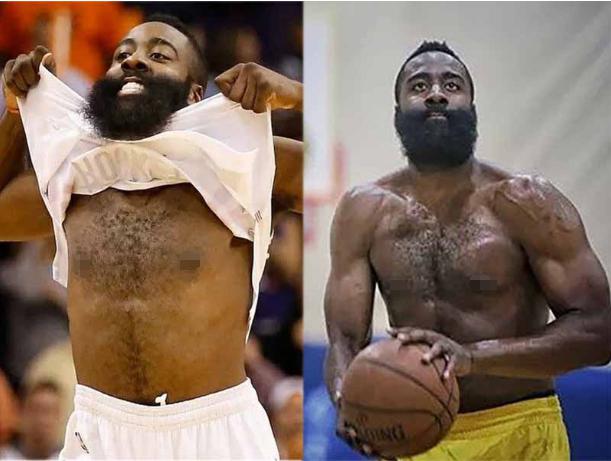 NBA全明星詹姆斯队都拥有"硬核"腹肌，若按帅气度该怎么排？(11)