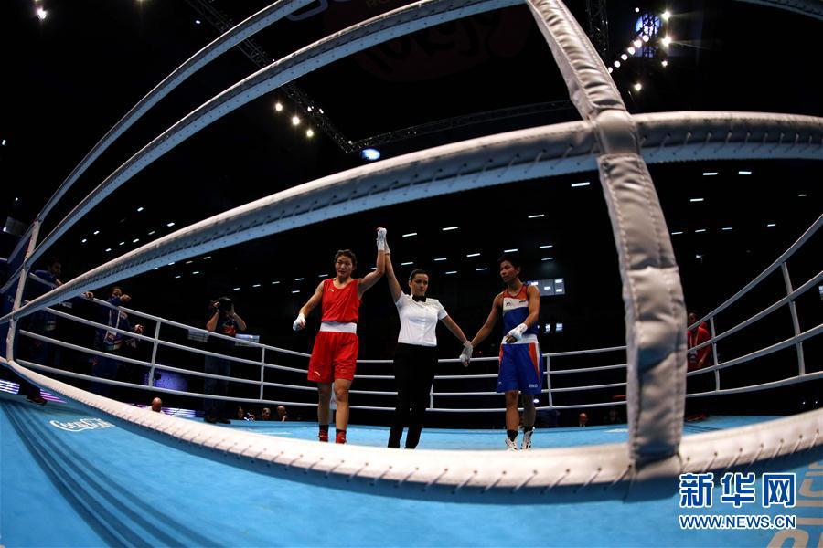 奥运会拳击资格赛女子64-69公斤级：中国选手谷红晋级决赛(3)
