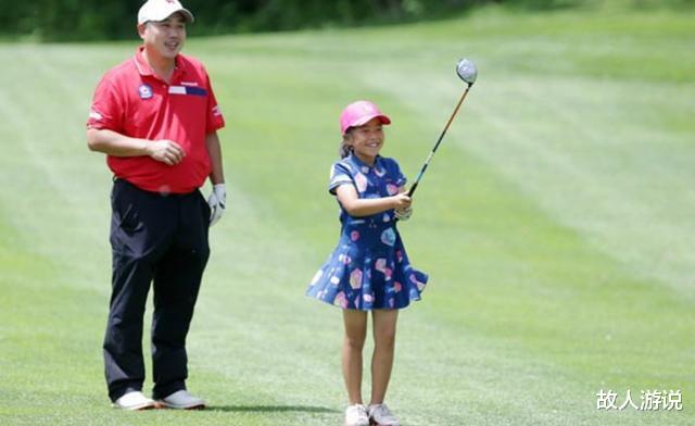 刘国梁之女7岁夺世界冠军，8岁奖牌已超两位数，高尔夫几近无敌(5)
