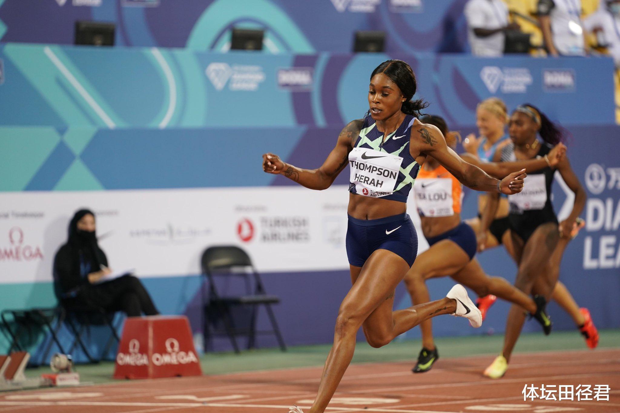 甩世锦赛亚军0.34秒！牙买加短跑女王赢第六冠 奥运力争卫冕双金(3)