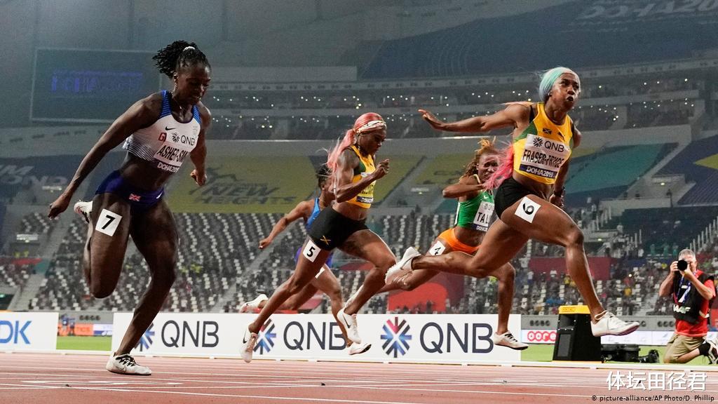 甩世锦赛亚军0.34秒！牙买加短跑女王赢第六冠 奥运力争卫冕双金(6)