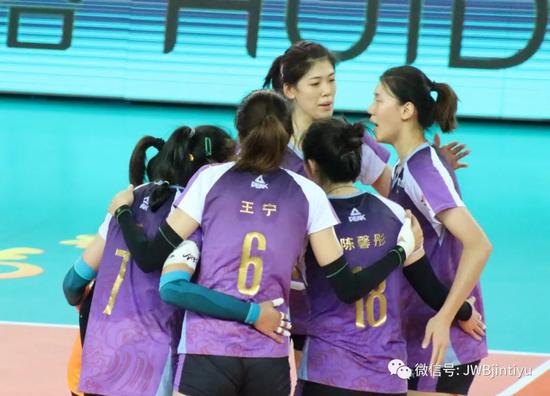 全国女排锦标赛3比0轻取福建 天津队提前晋级八强(1)