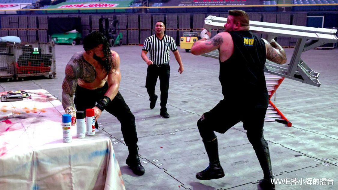 AEW世界冠军奥米加嘲讽WWE皇家大赛, 称罗曼与KO的比赛是抄袭他们!(4)