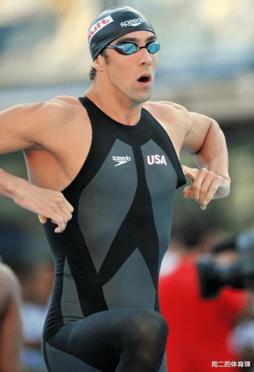 菲尔普斯的“鲨鱼皮”泳衣有多强？奥运会狂揽8金，1年破43项世界纪录