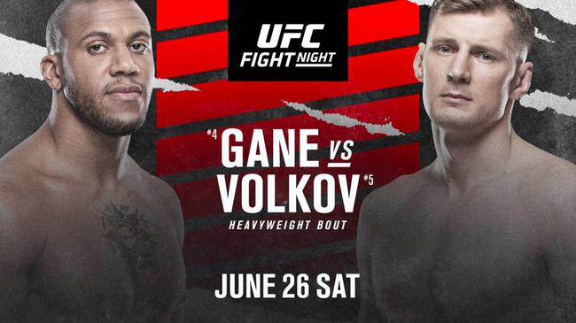 西里尔-盖恩VS沃尔科夫领衔6月27日UFC赛事