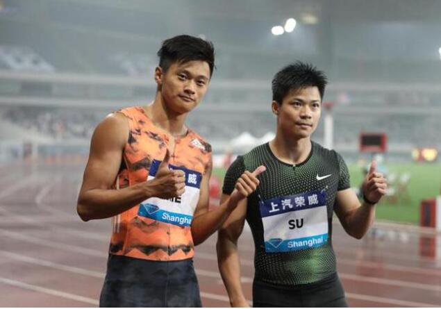 全锦赛男子百米预赛苏炳添第一 谢震业第三仅测验
