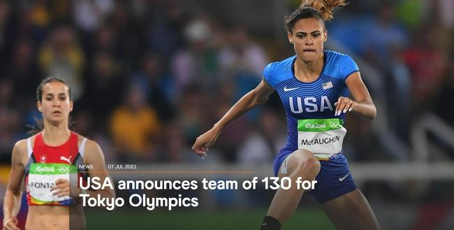 美国官宣130人奥运田径队巨阵 满屏都是顶级选手(1)