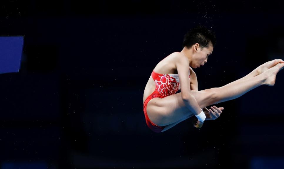 全红婵的身形没长开，但手脚比例就可以看出来，是跳水的冠军苗子(2)