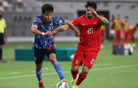 中国队0: 1负于日本，多亏门柱帮忙，这就是当决赛踢的样子？