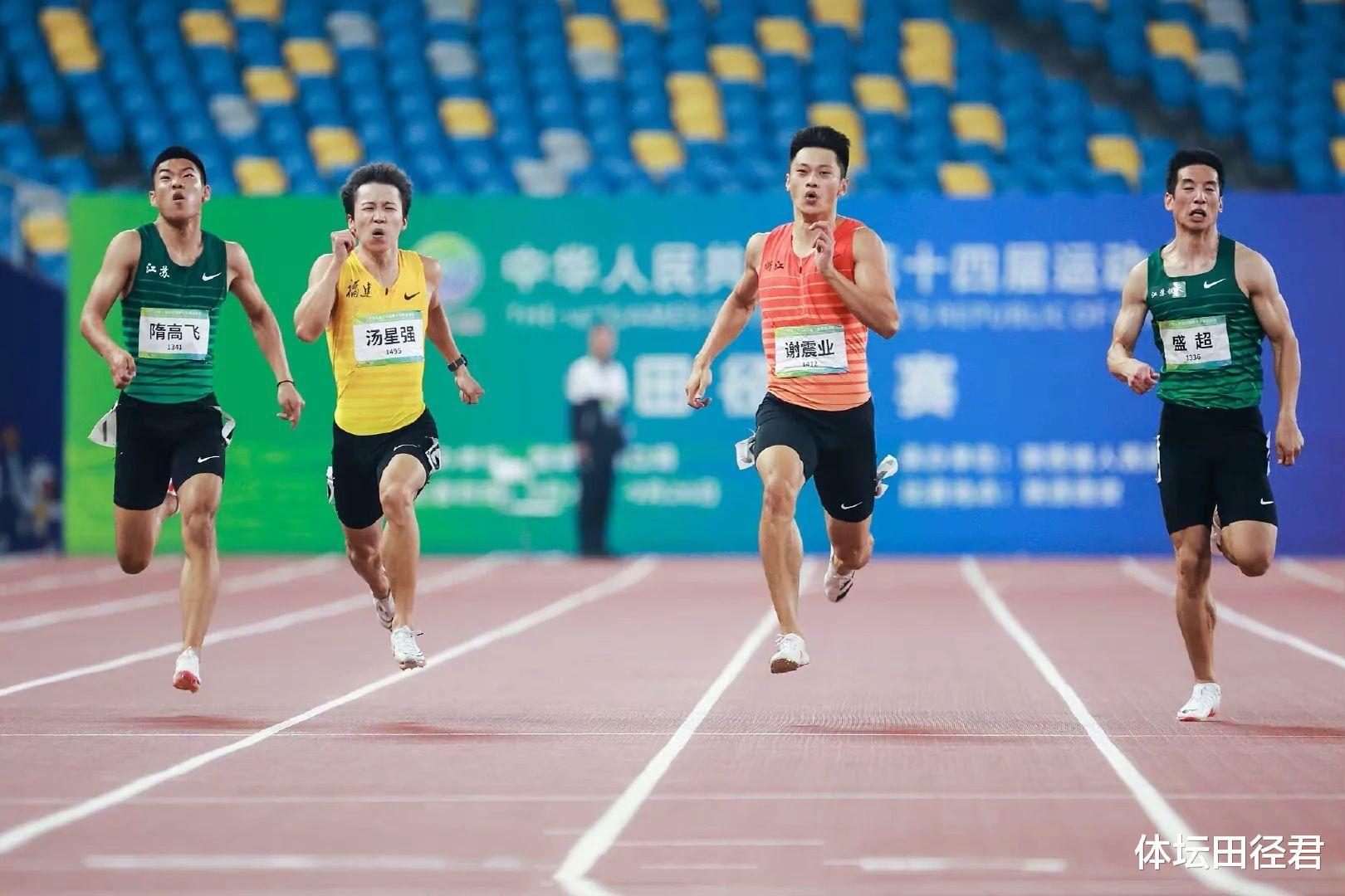 20秒61，飞人杨俊瀚200米半决赛创佳绩 达标亚运明年挑战谢震业(2)