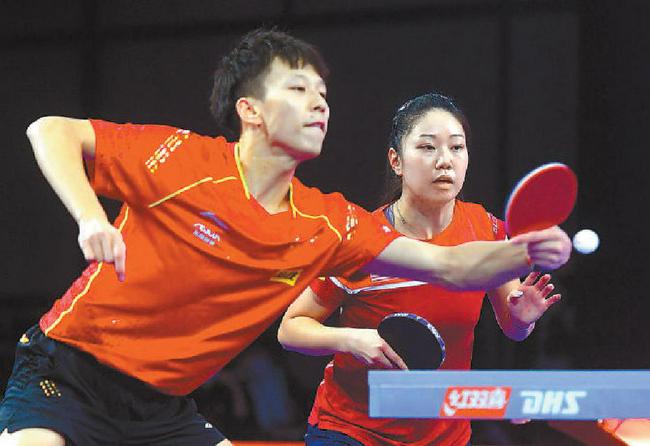 北京日报：世乒赛跨国混双组合意义何在？(1)