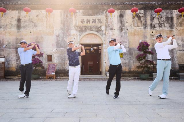 沃尔沃中国公开赛开幕 映照中国高尔夫的生生不息